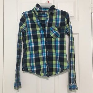 vintage bluenotes button up shirt/flannel